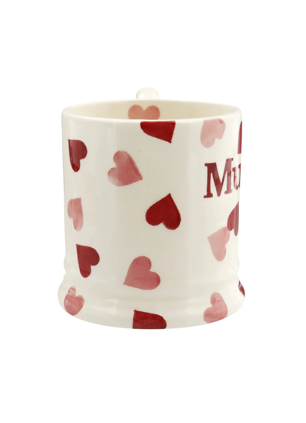Pink Hearts Mummy 1/2 Pint Mug - Image 5
