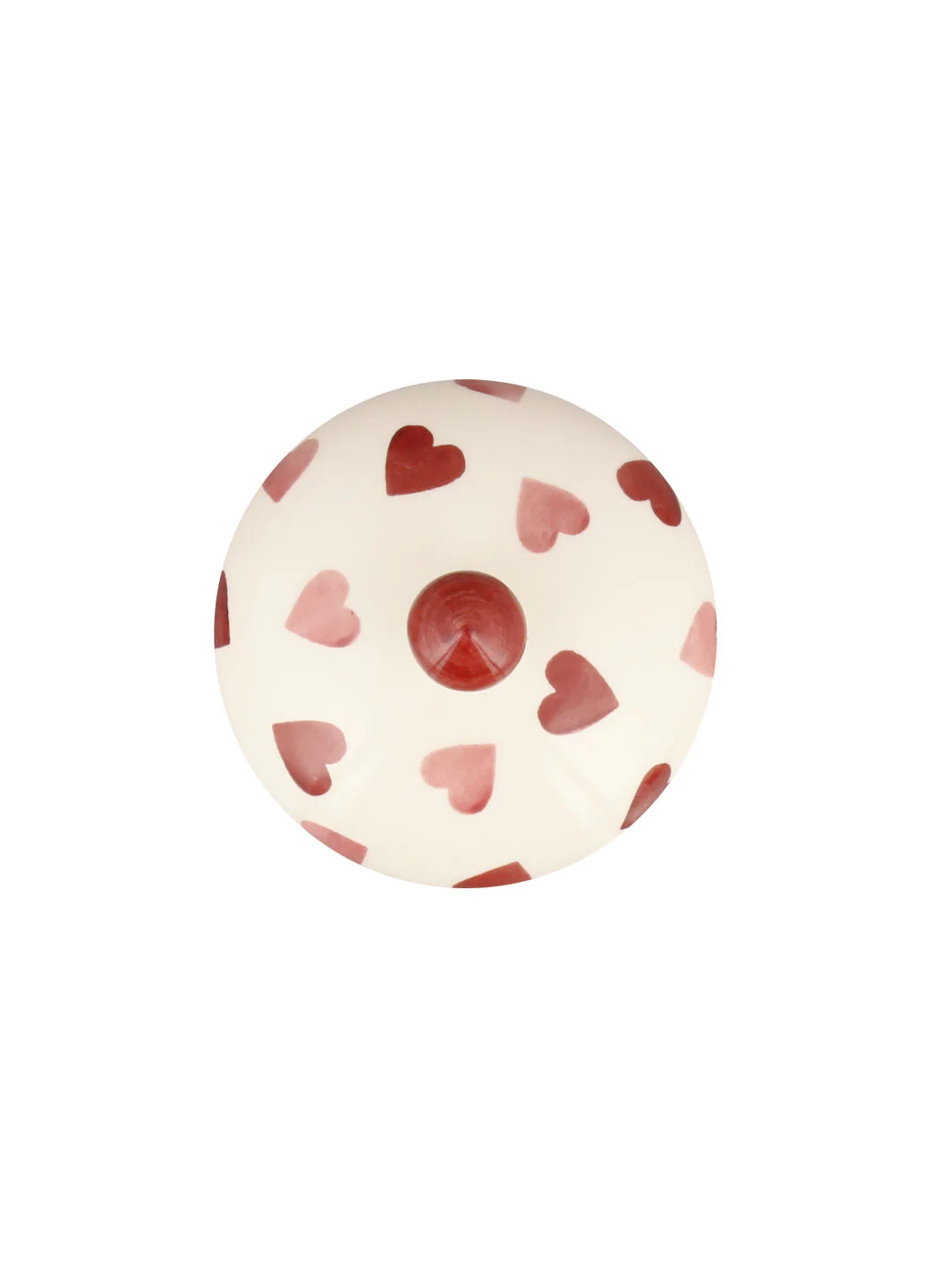 Pink Hearts Small Lidded Pot - Image 2