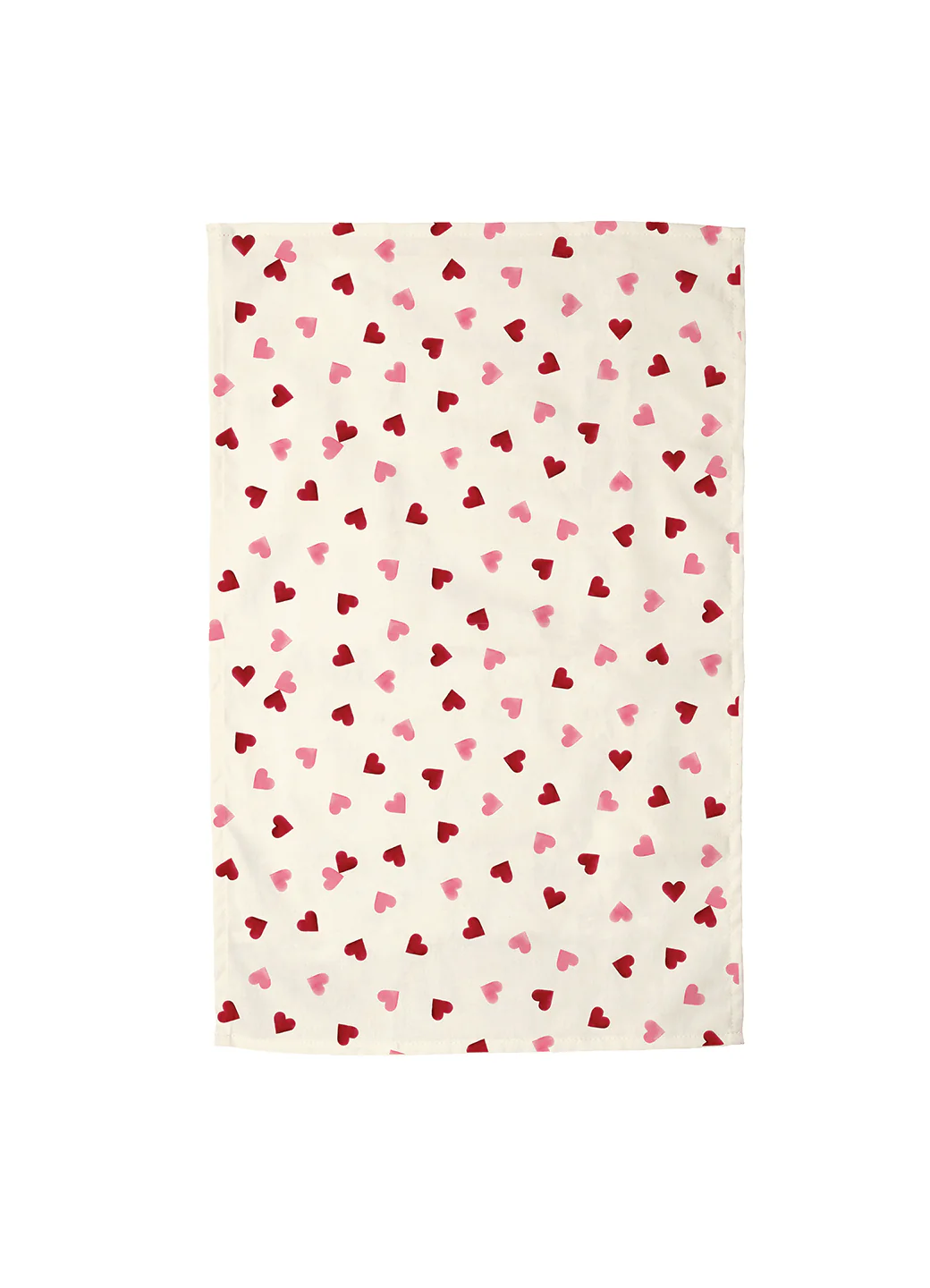 Pink Hearts Tea Towel & Double Oven Glove Set - Image 3