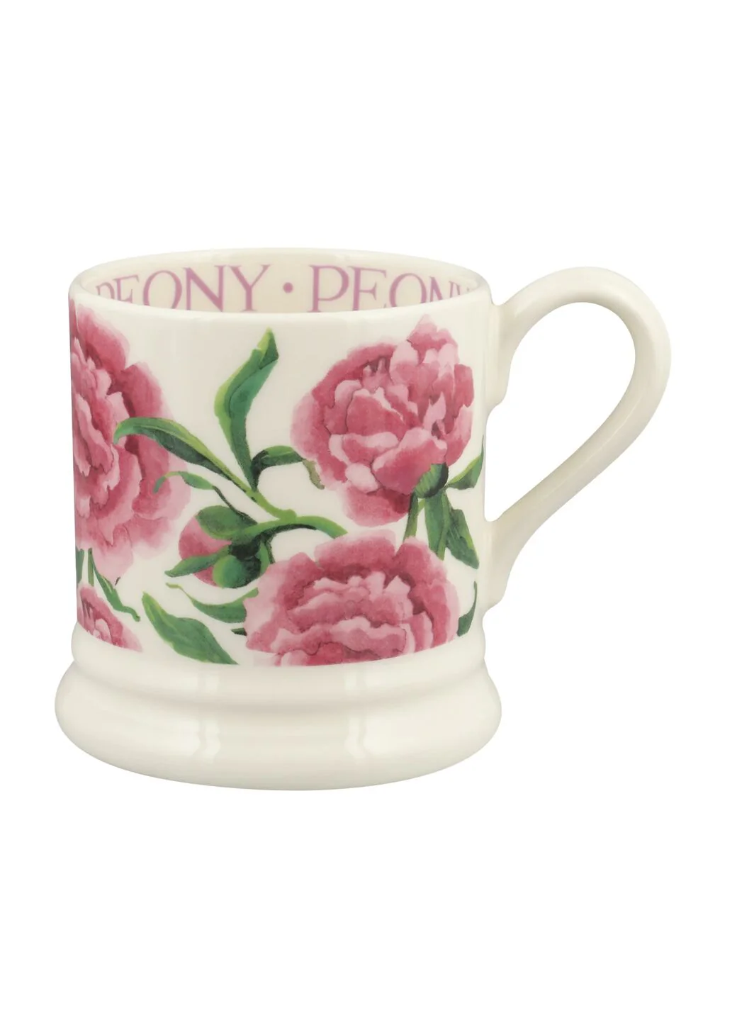 Pink Peony 1/2 Pint Mug - Image 2