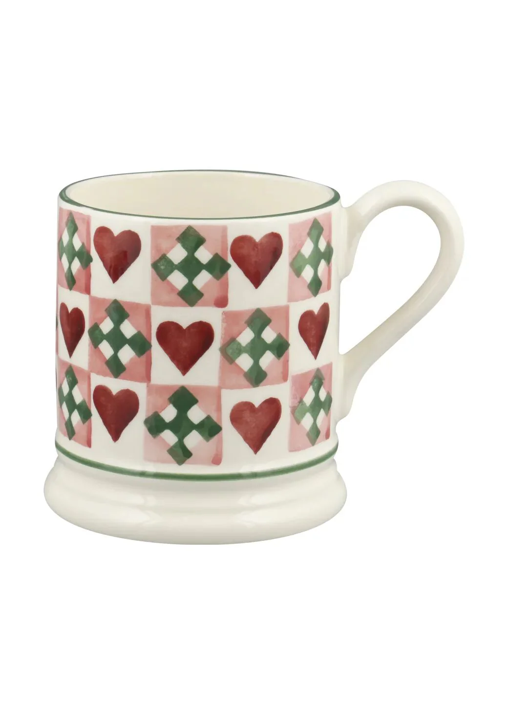 Pink Quilts 1/2 Pint Mug - Image 2