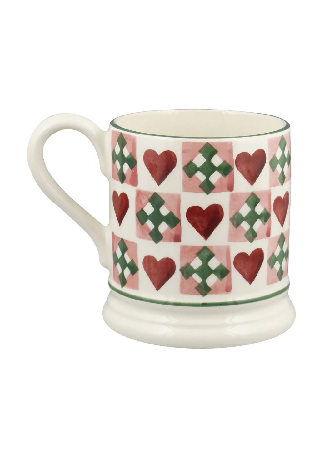 Pink Quilts 1/2 Pint Mug - Image 4
