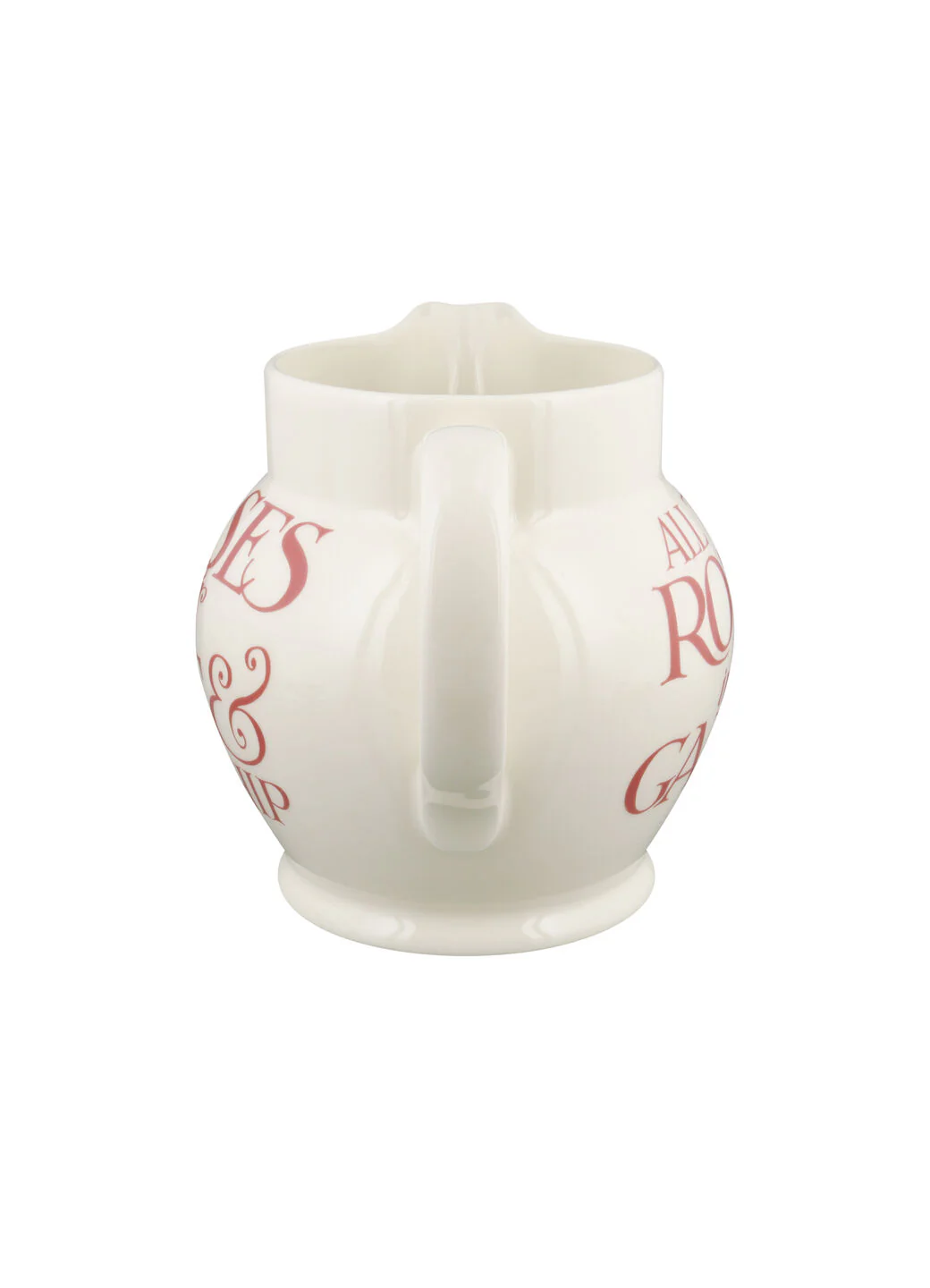 Pink Toast Roses For Love & Friendship 3 Pint Jug - Image 4