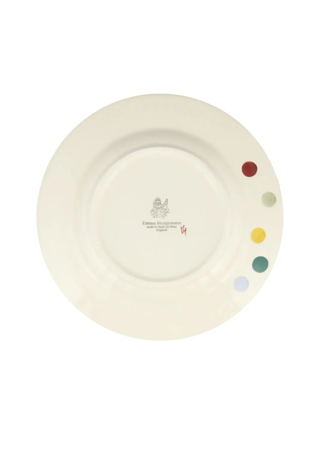 Polka Dot Large Dinner Plate, 10.5 Inch - Set of 4 - Image 4