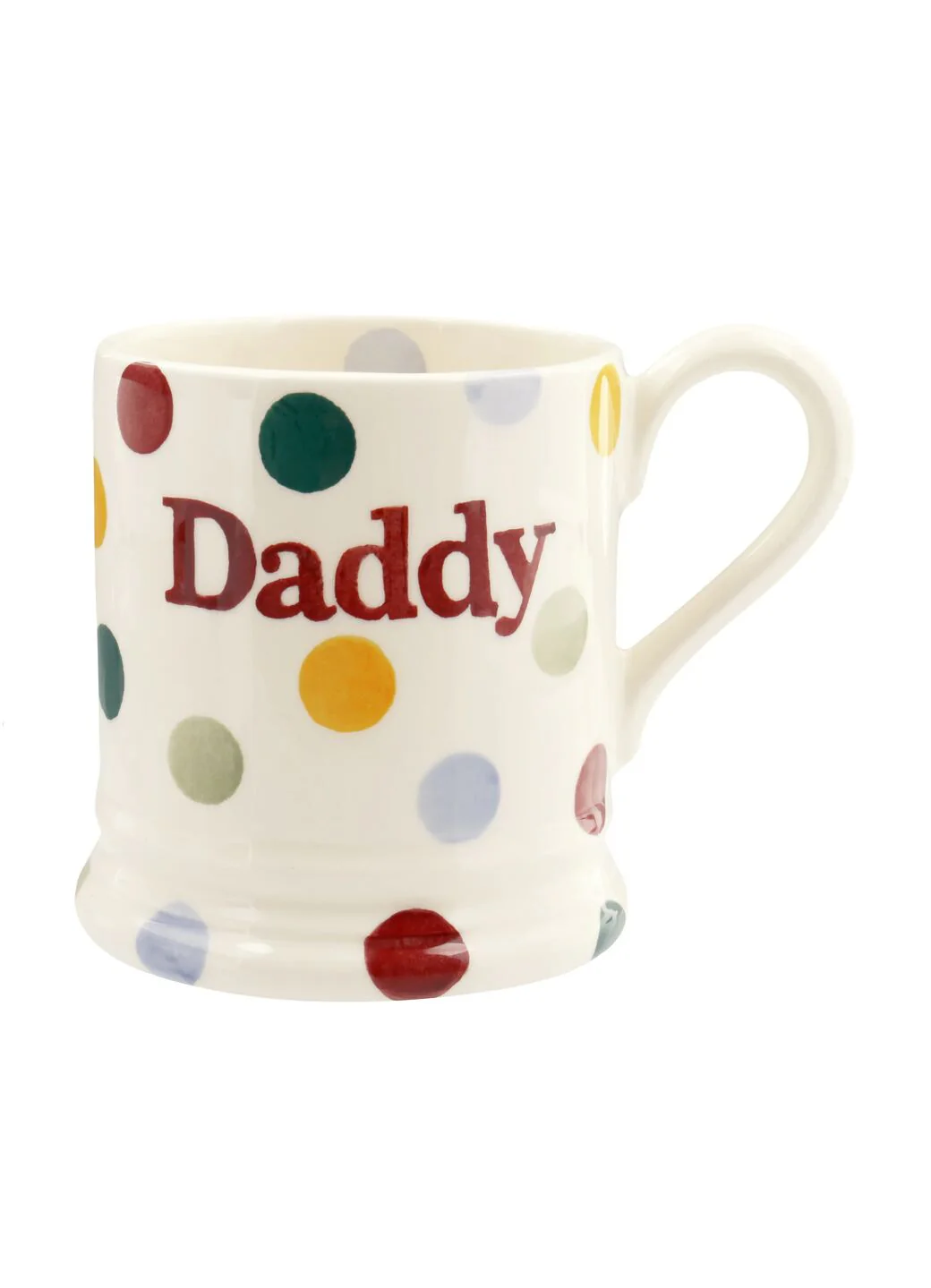 Polka Dot Daddy 1/2 Pint Mug - Image 2