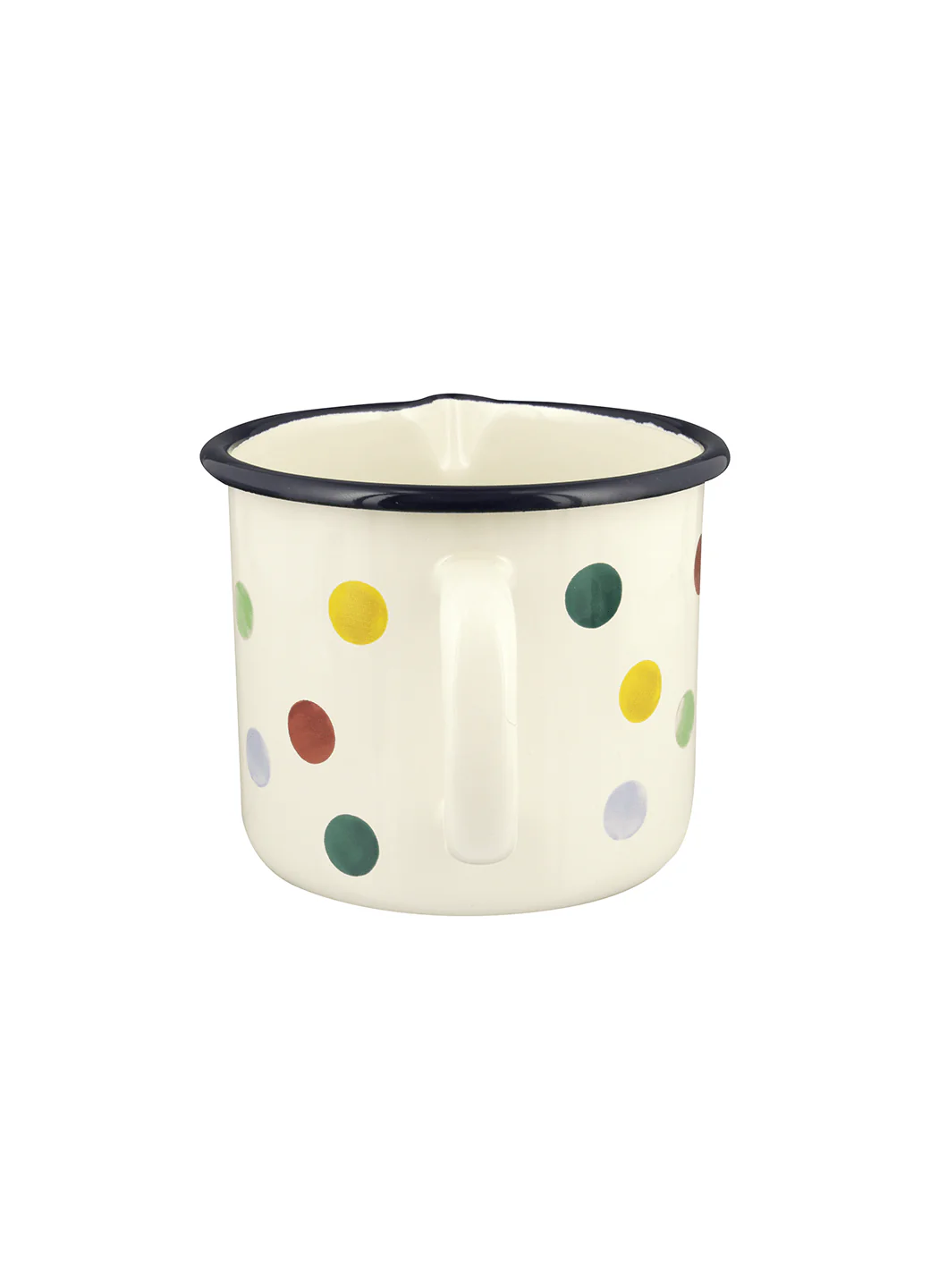 Polka Dot Large Enamel Jug - Image 3