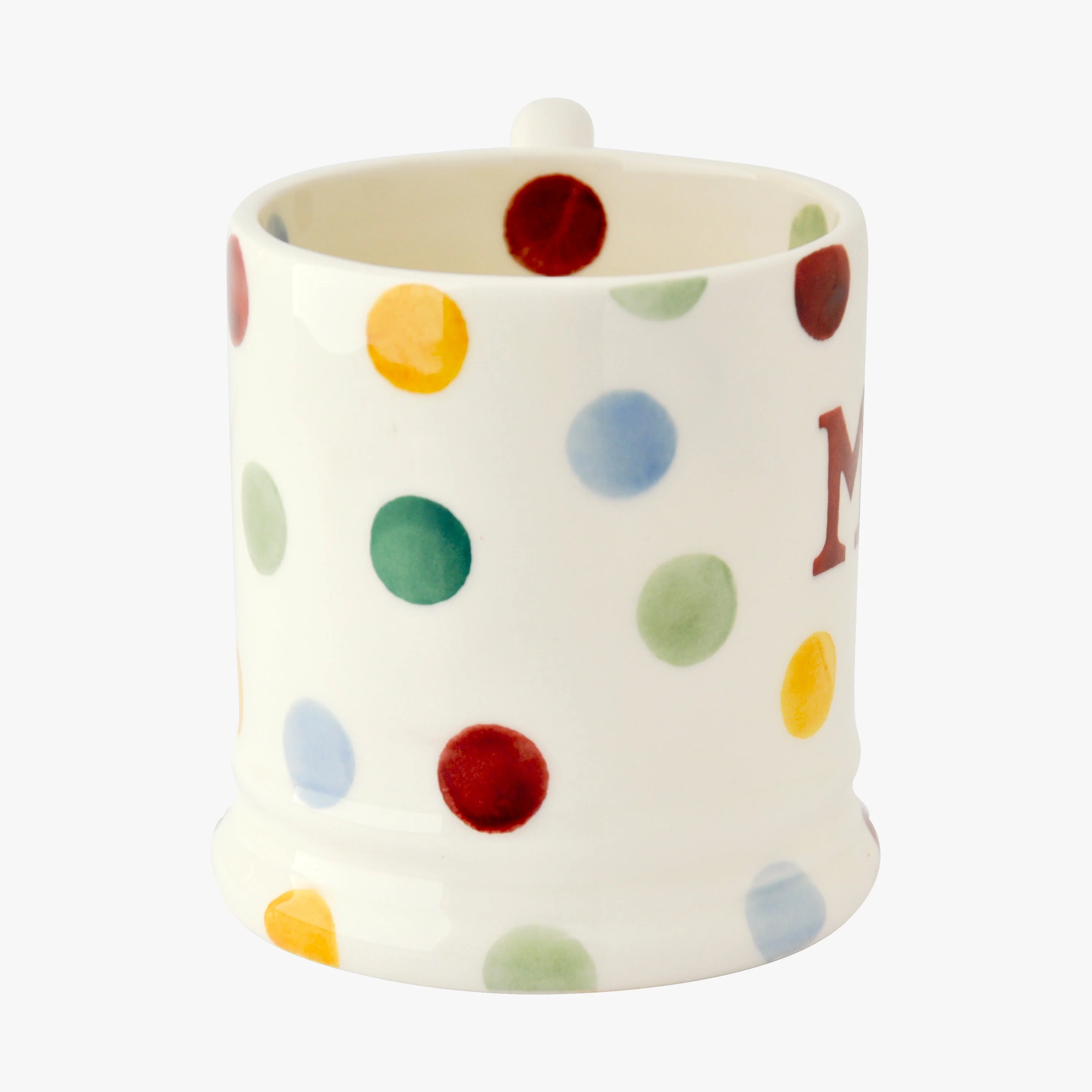 Polka Dot 'Mrs & Mrs' Set of 2 1/2 Pint Mugs Boxed - Image 6