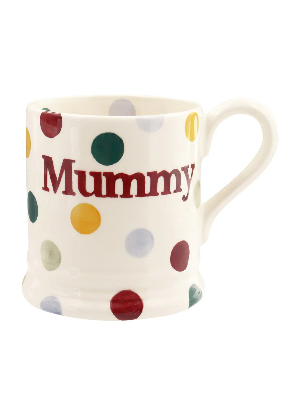 Polka Dot Mummy 1/2 Pint Mug - Image 2