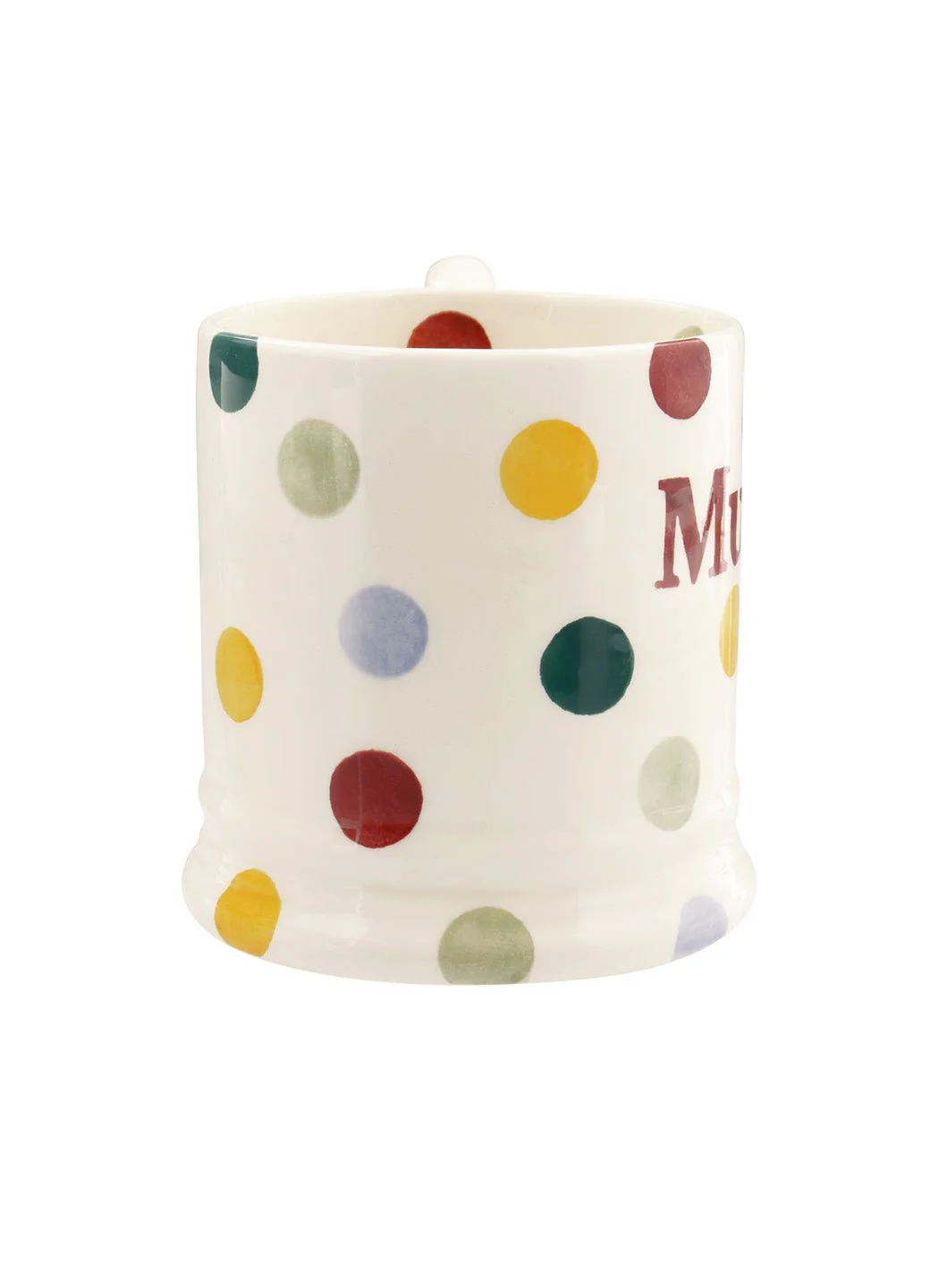 Polka Dot Mummy 1/2 Pint Mug - Image 5