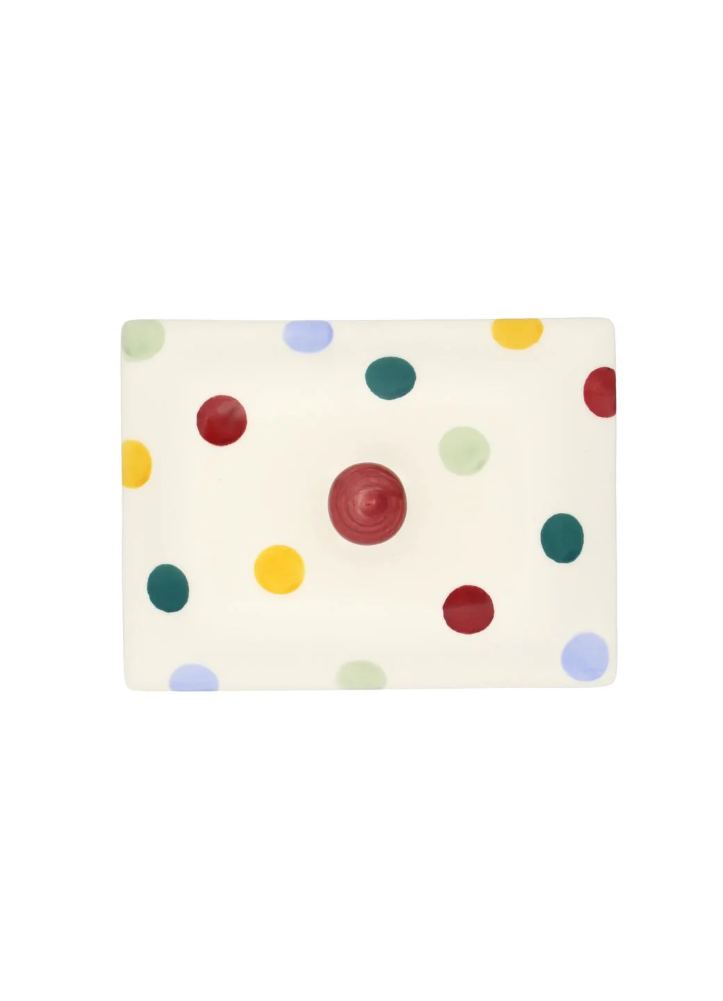 Polka Dot Small Butter Dish - Image 5