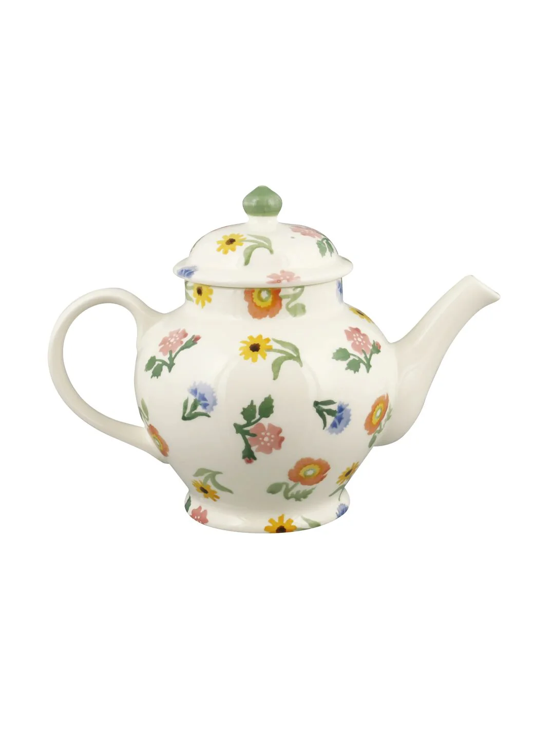 Poppies & Pinks 3 Mug Teapot - Image 4