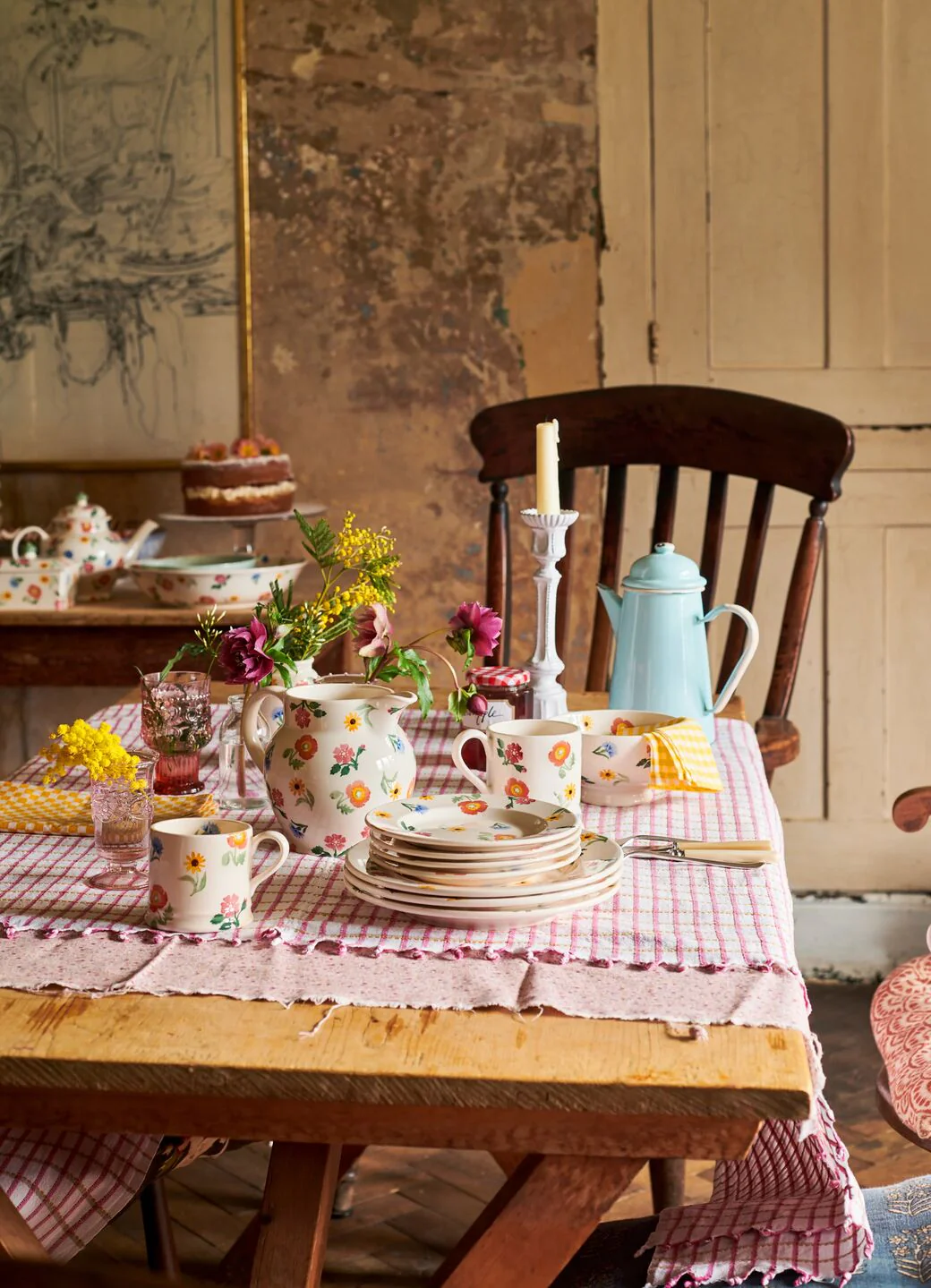 Poppies & Pinks 3 Mug Teapot - Image 7