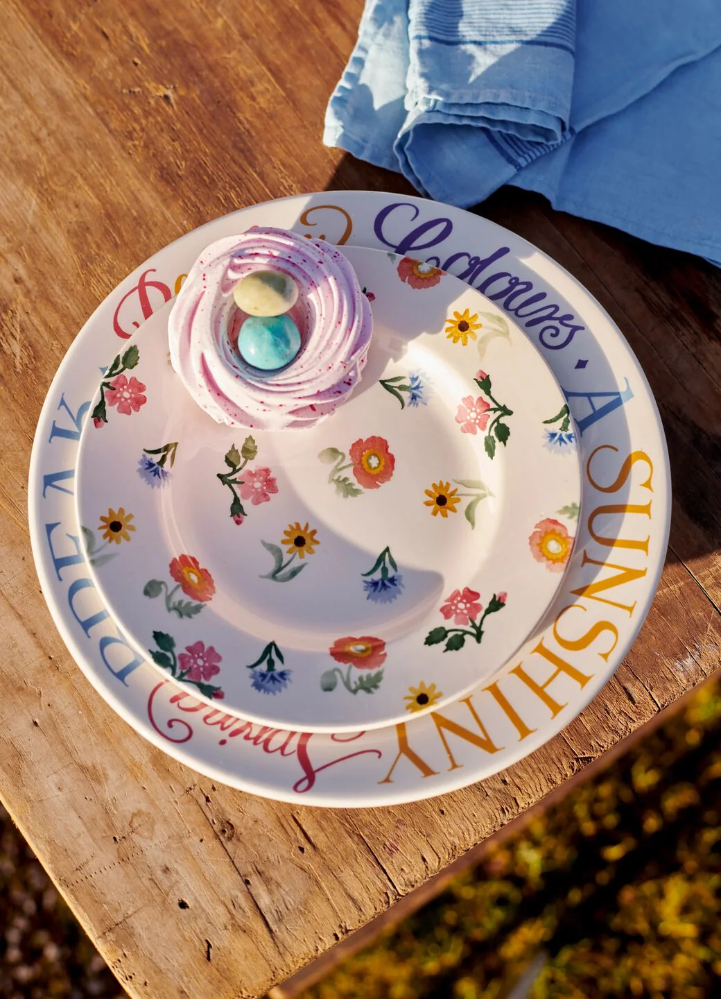 Poppies & Pinks Medium Dinner Plate, 8.5 Inch - Image 4