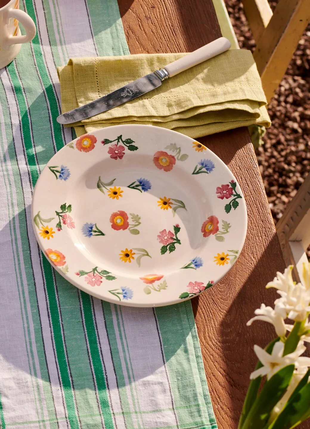 Poppies & Pinks Medium Dinner Plate, 8.5 Inch - Image 5