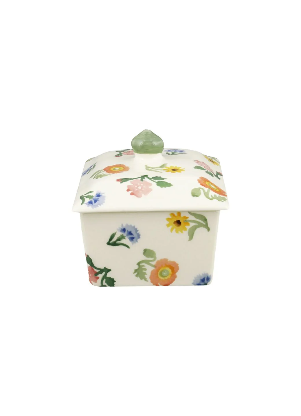 Poppies & Pinks Small Butter Dish - Image 3