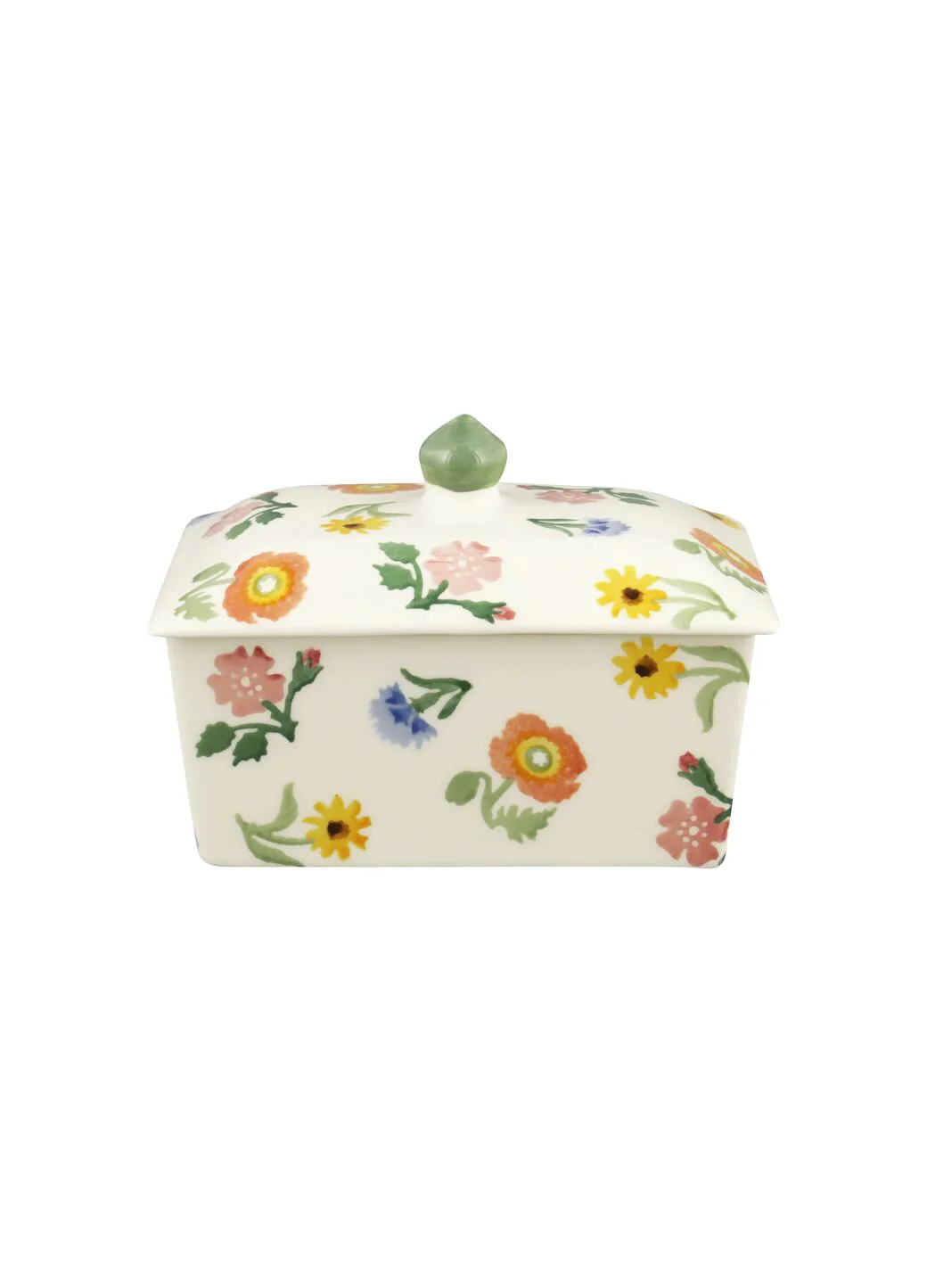 Poppies & Pinks Small Butter Dish - Image 4