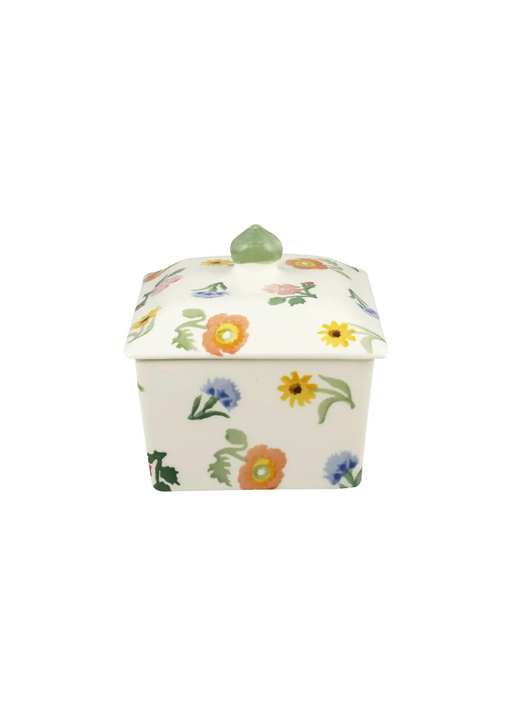 Poppies & Pinks Small Butter Dish - Image 5