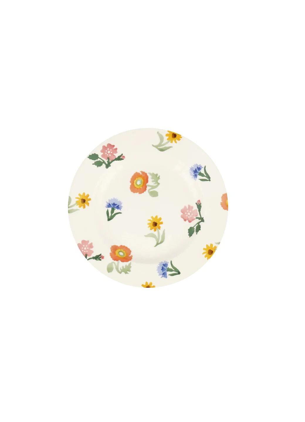 Poppies & Pinks Small Side Plate, 6.5 Inch - Image 2