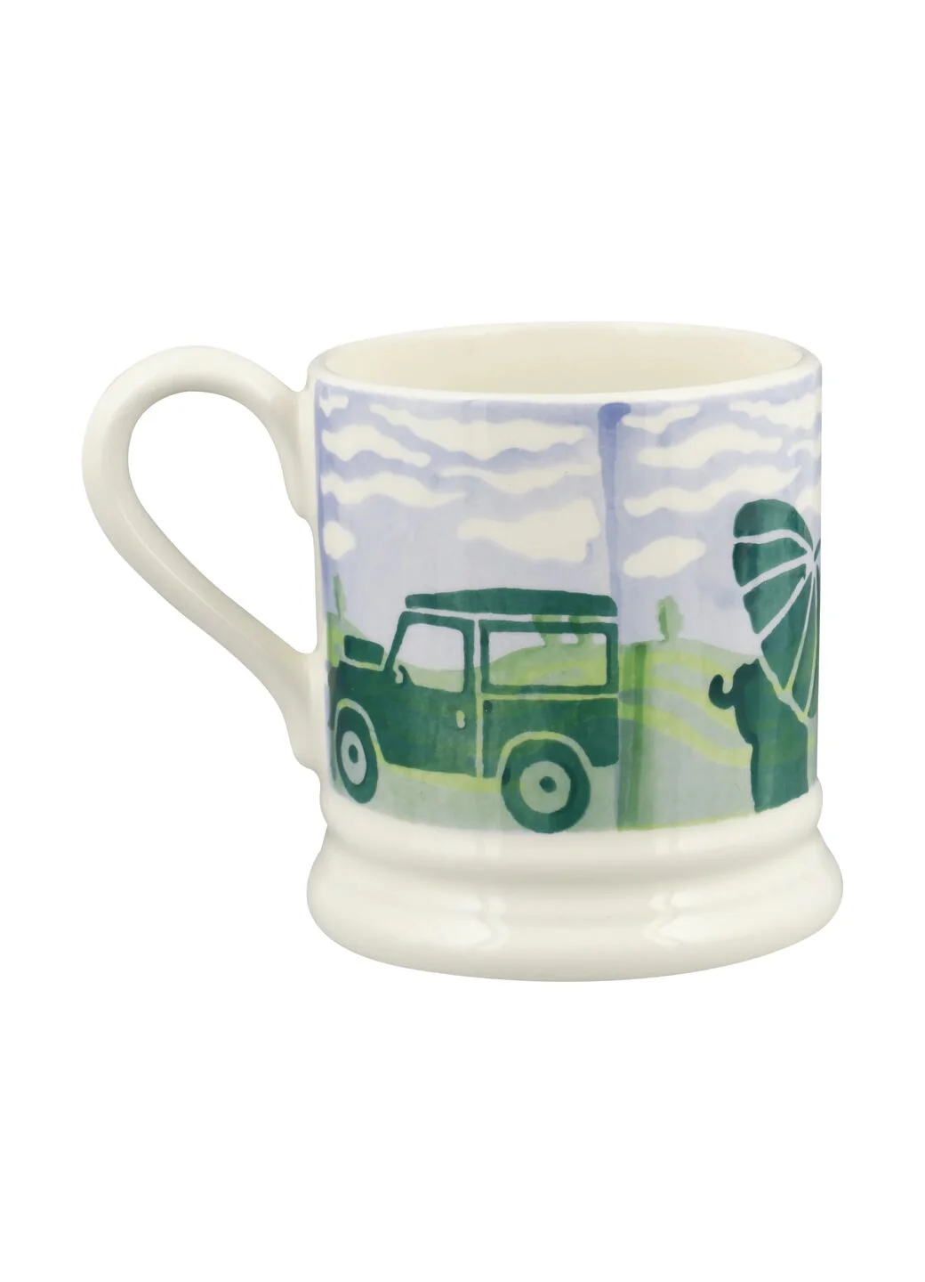 Rainy Dog Walks 1/2 Pint Mug - Image 4