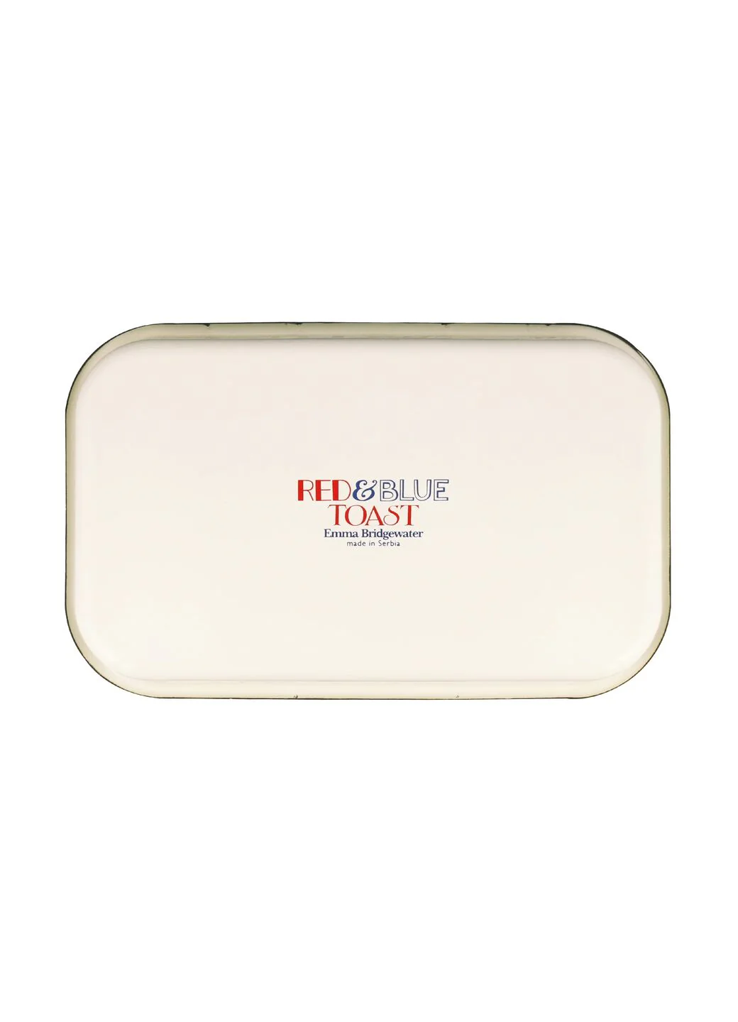 Red & Blue Toast 34Cm Enamel Roasting Tray - Image 6