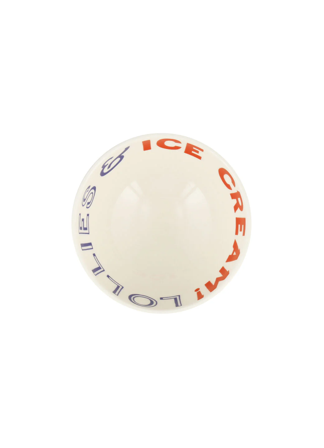 Red & Blue Toast French Bowl - Image 4