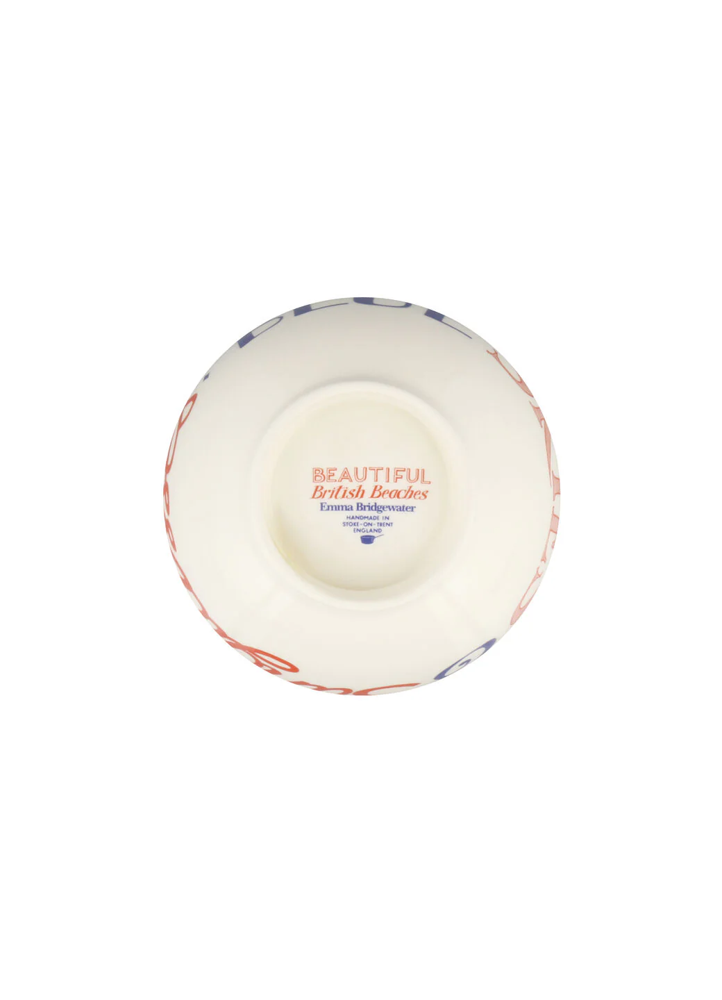 Red & Blue Toast French Bowl - Image 5