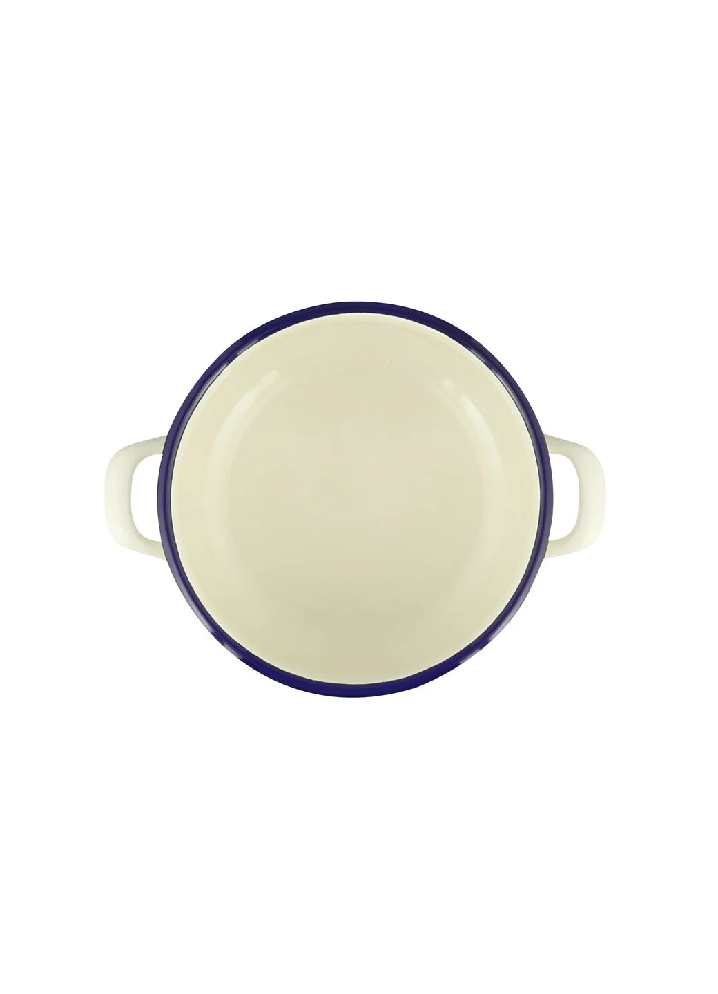 Red & Blue Toast Medium Enamel Cooking Pot - Image 5