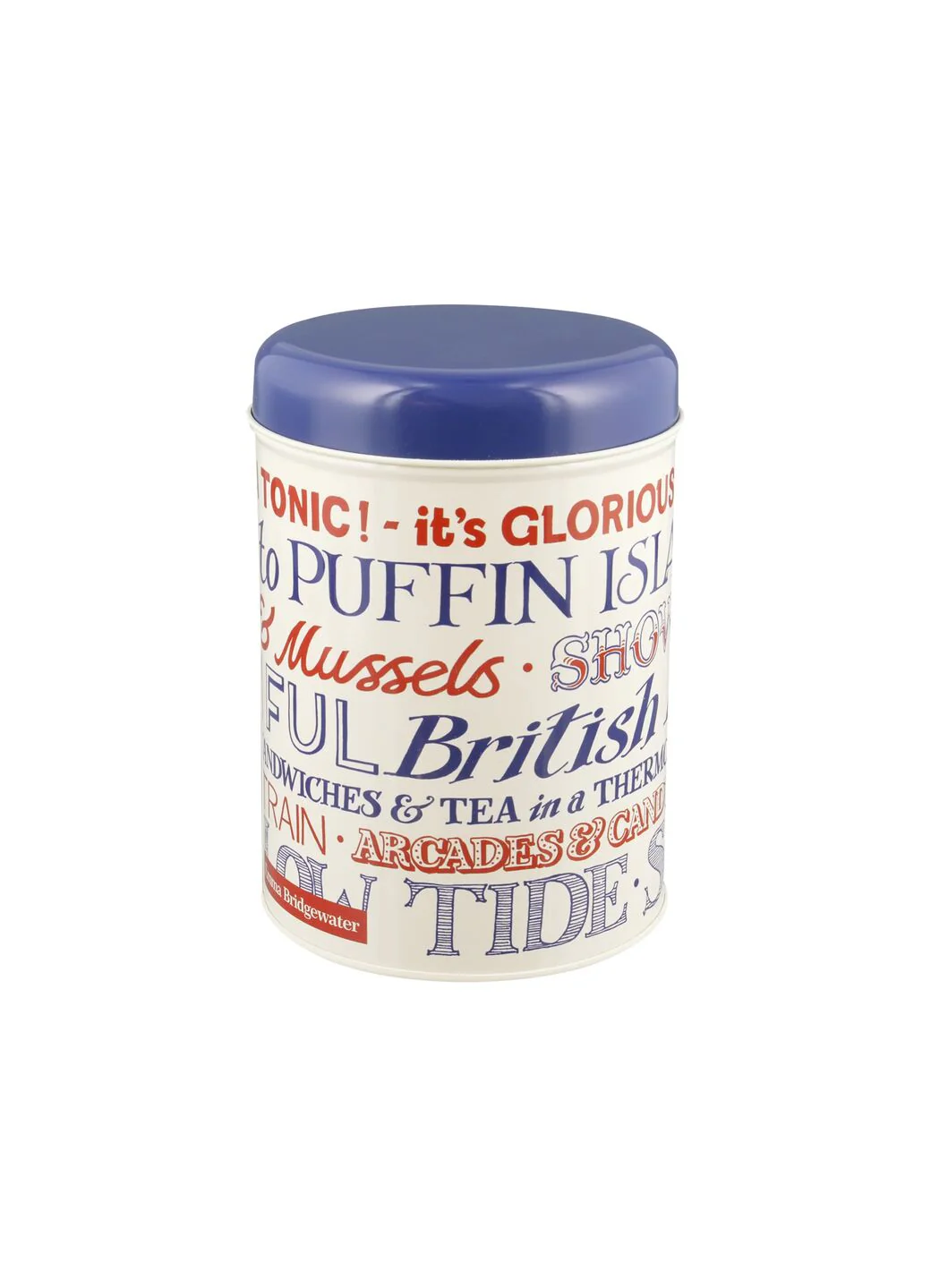 Red & Blue Toast Round Caddy - Image 2