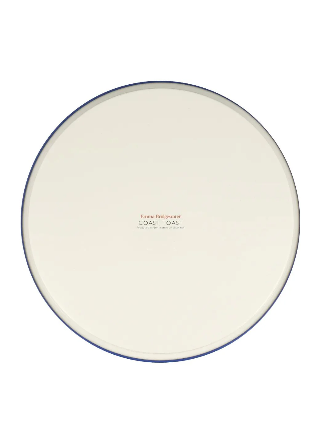 Red & Blue Toast Round Tin Tray - Image 3