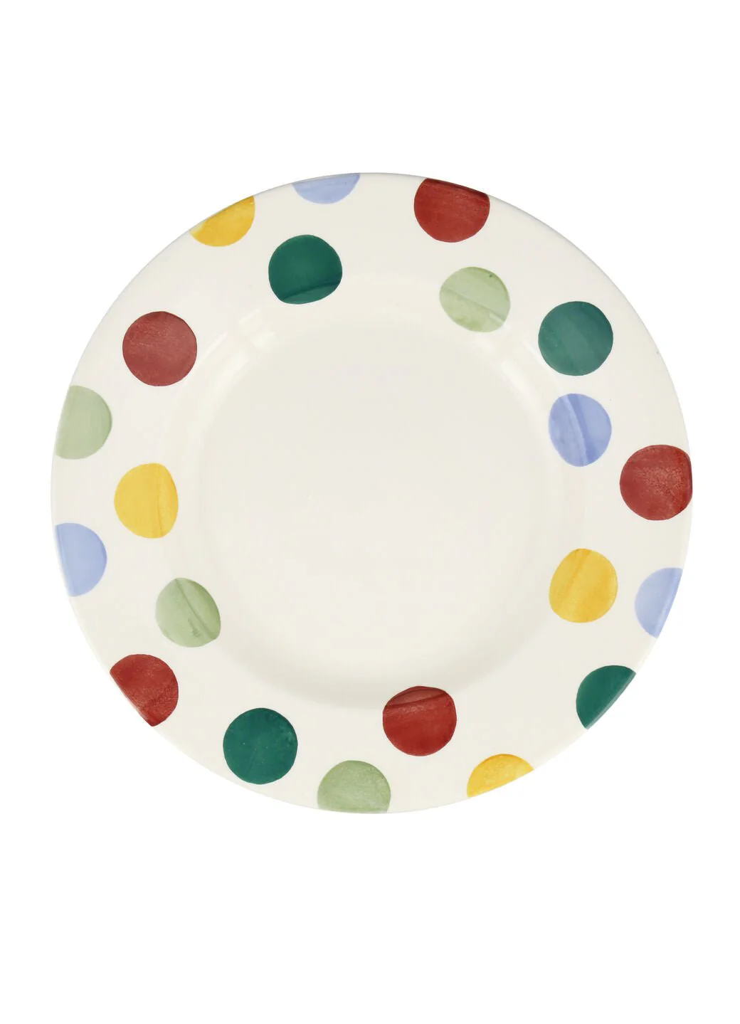 Seconds Big Polka Dots Large Dinner Plate, 10.5 Inch - Image 2