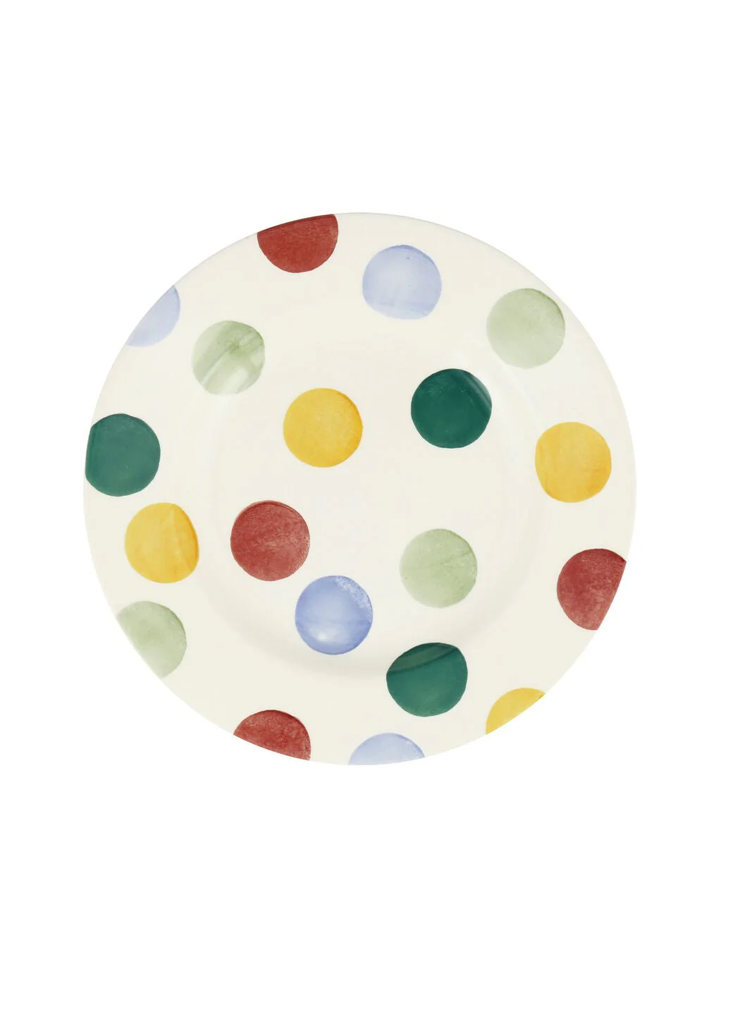Seconds Big Polka Dots Medium Dinner Plate, 8.5 Inch - Image 2