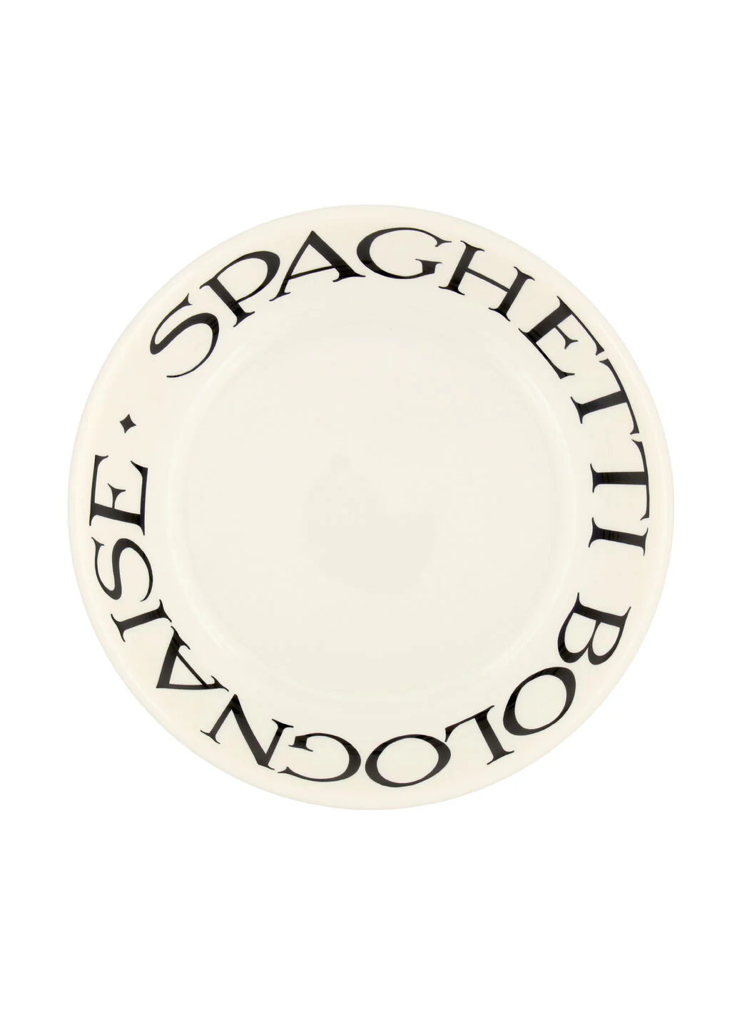 Seconds Black Toast Spaghetti Bolognese Medium Pasta Bowl - Image 5