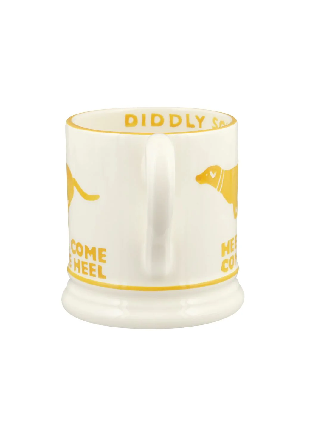 Seconds Diddly Squat Farm: Come Heel 1/2 Pint Mug - Image 4