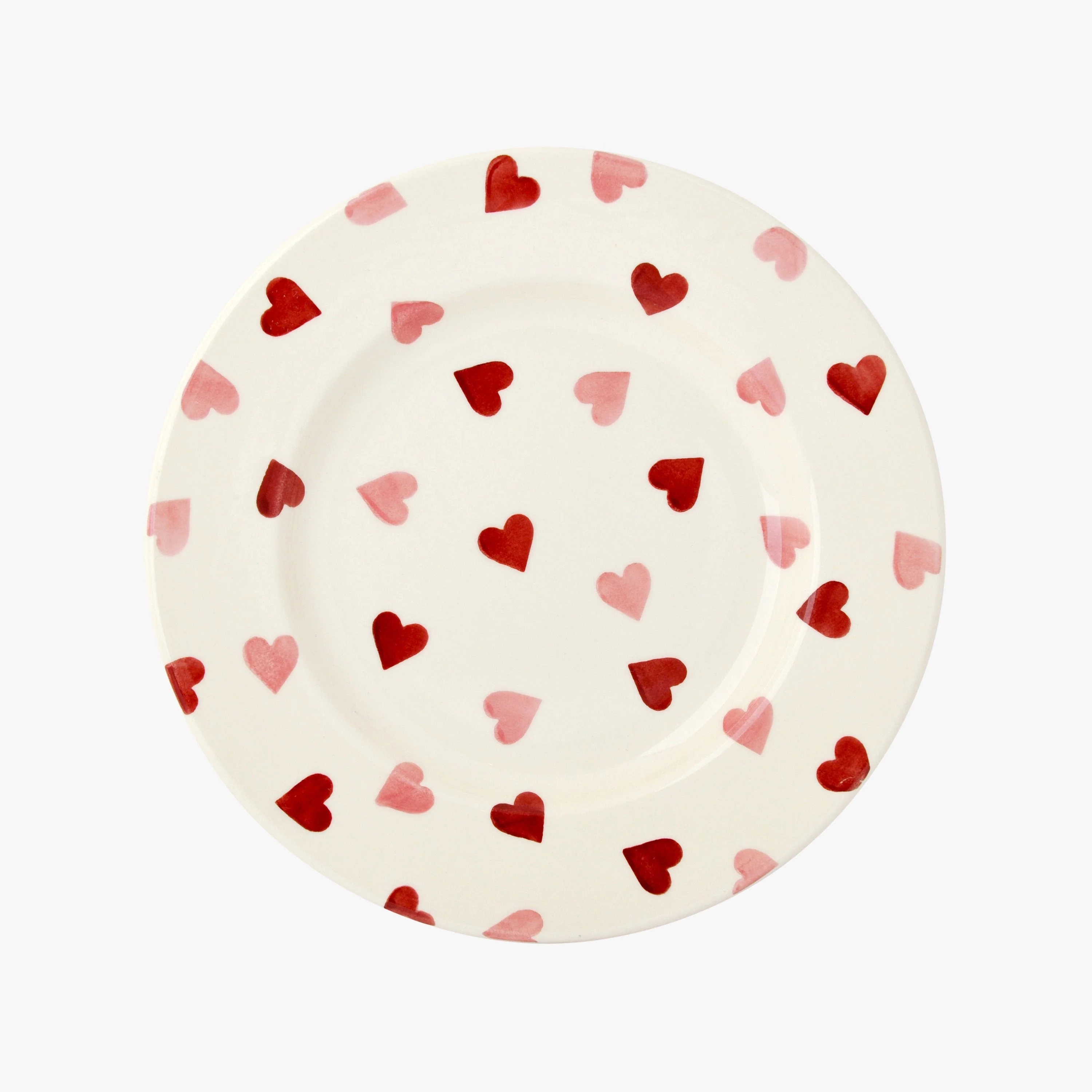 Seconds Pink Hearts Medium Dinner Plate, 8.5 Inch - Image 2