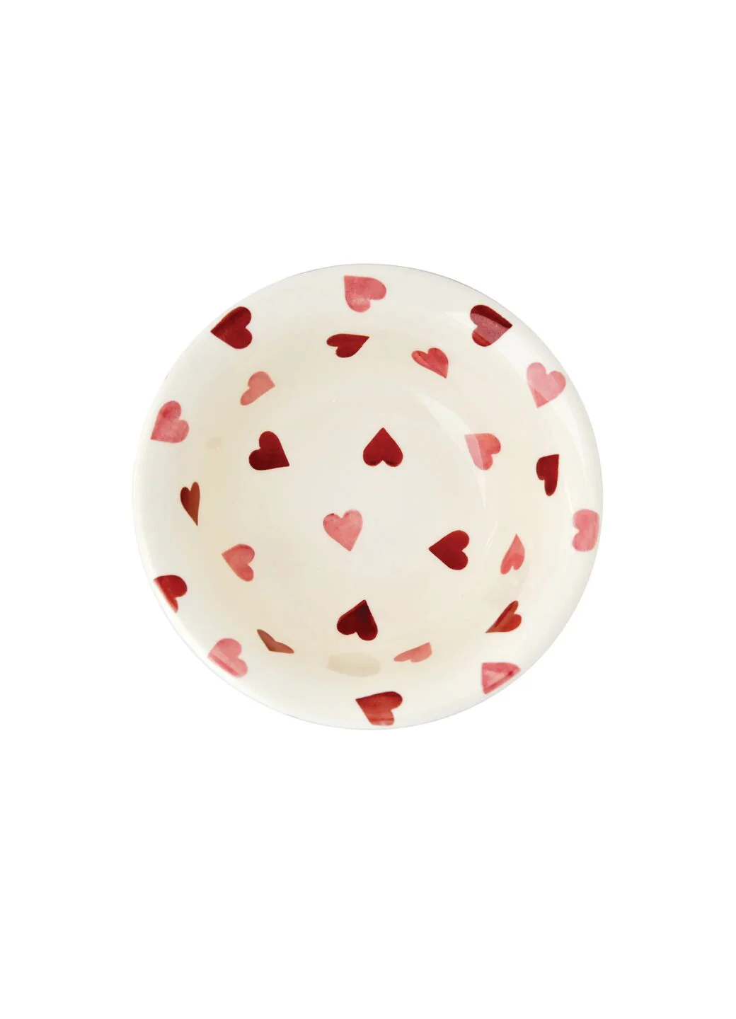 Seconds Pink Hearts Cereal Bowl - Image 2
