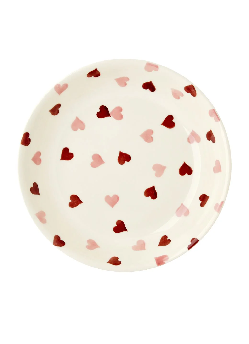 Seconds Pink Hearts Medium Pasta Bowl - Image 3