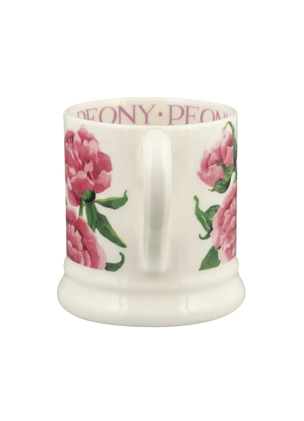 Seconds Pink Peony 1/2 Pint Mug - Image 3