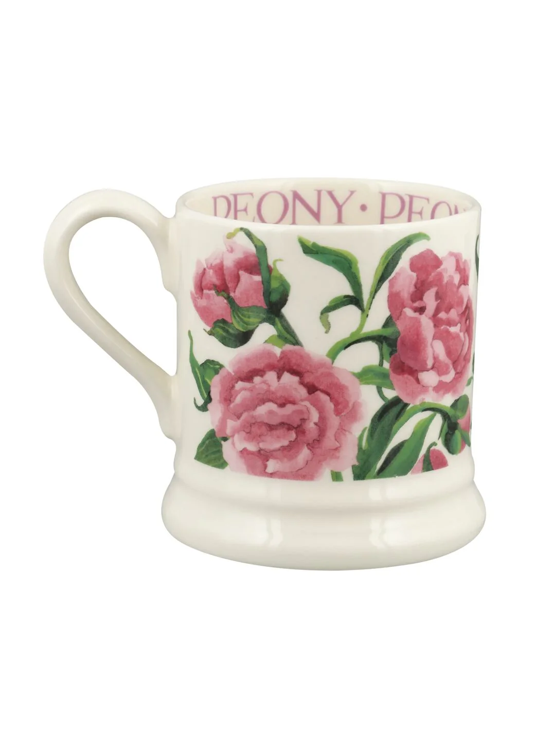 Seconds Pink Peony 1/2 Pint Mug - Image 4