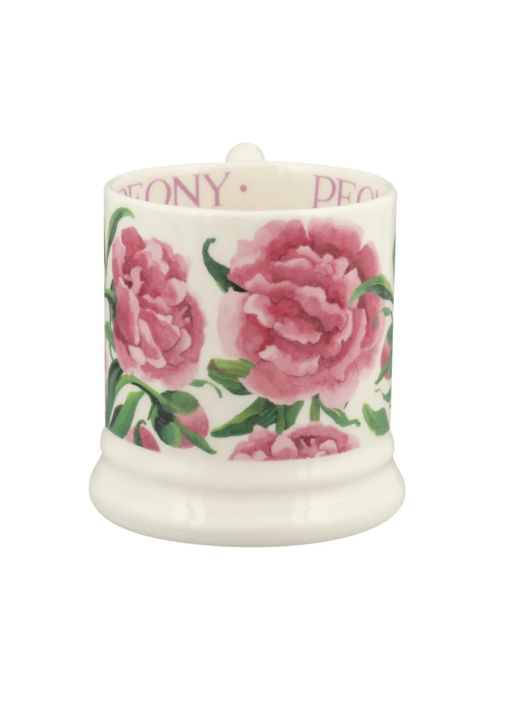 Seconds Pink Peony 1/2 Pint Mug - Image 5