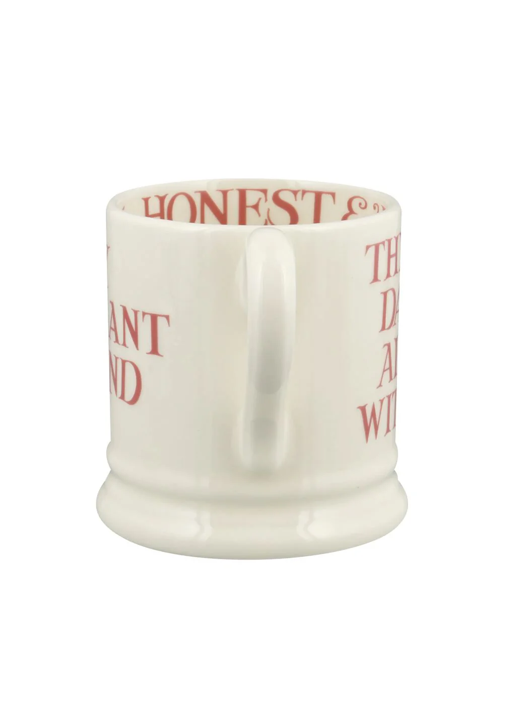 Seconds Pink Toast My Brilliant Friend 1/2 Pint Mug - Image 4