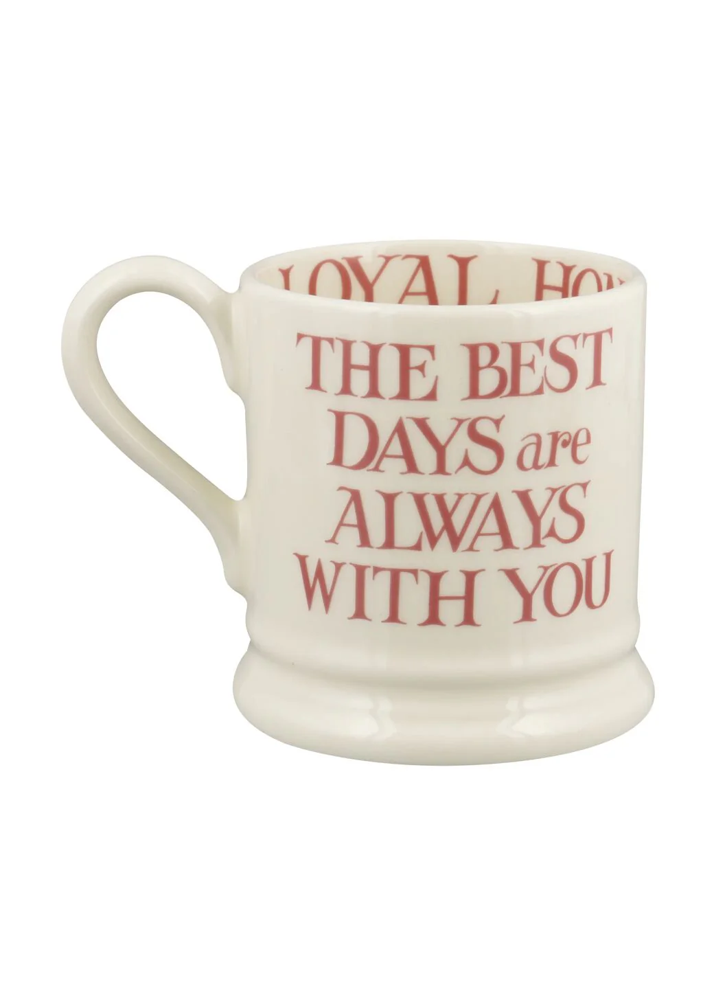 Seconds Pink Toast My Brilliant Friend 1/2 Pint Mug - Image 5
