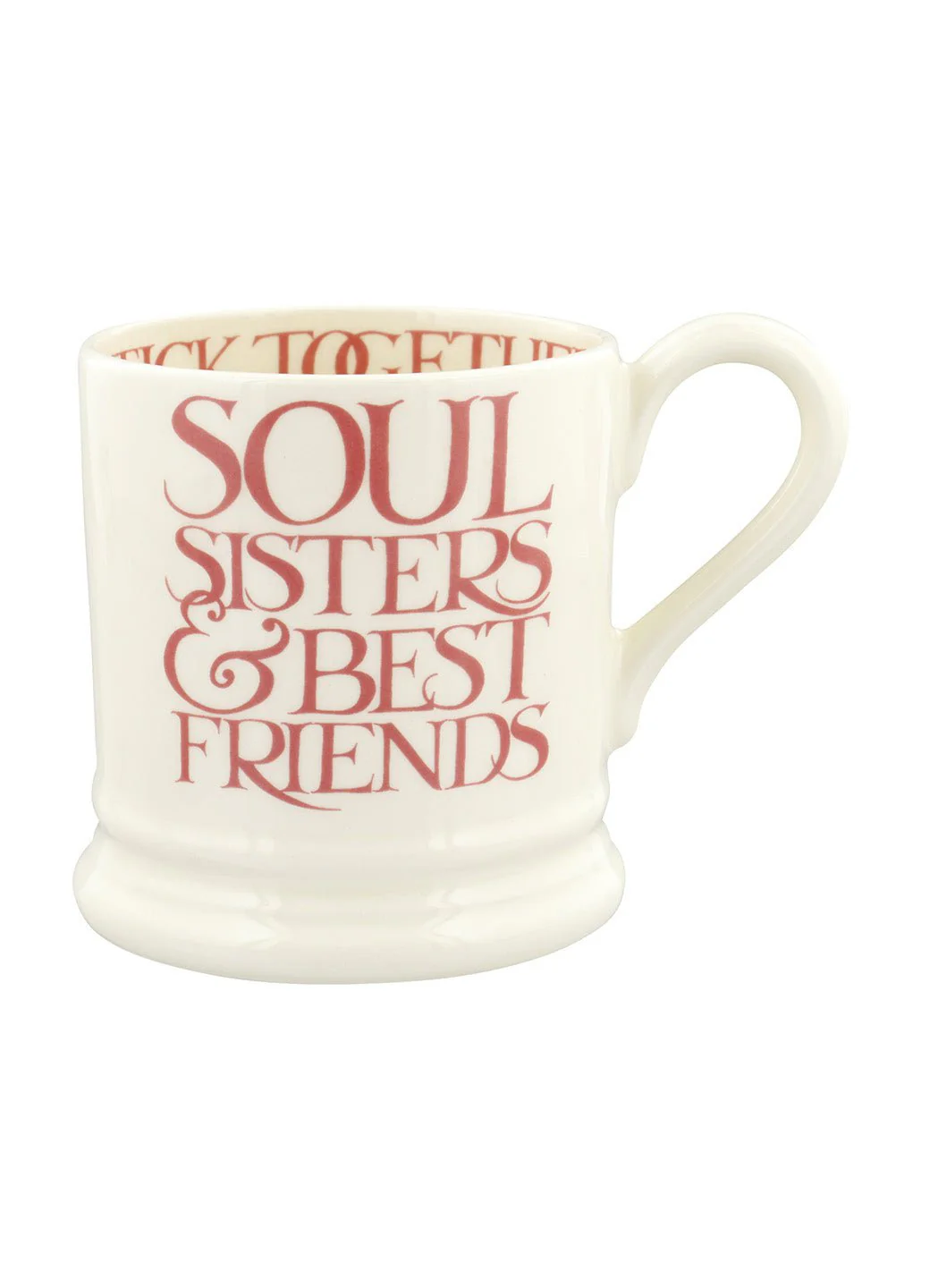 Seconds Pink Toast Soul Sisters 1/2 Pint Mug - Image 2
