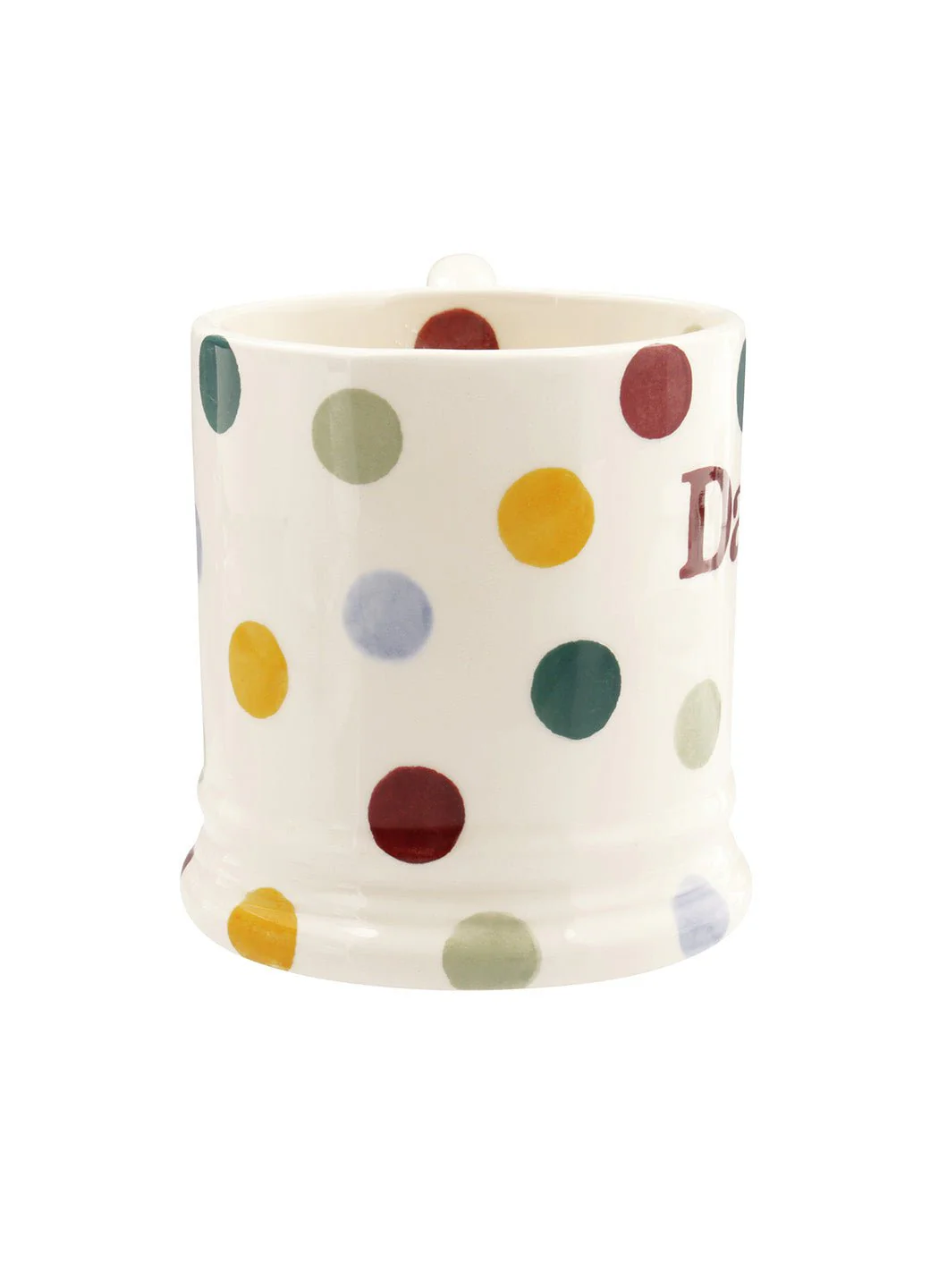 Seconds Polka Dot Daddy 1/2 Pint Mug - Image 5