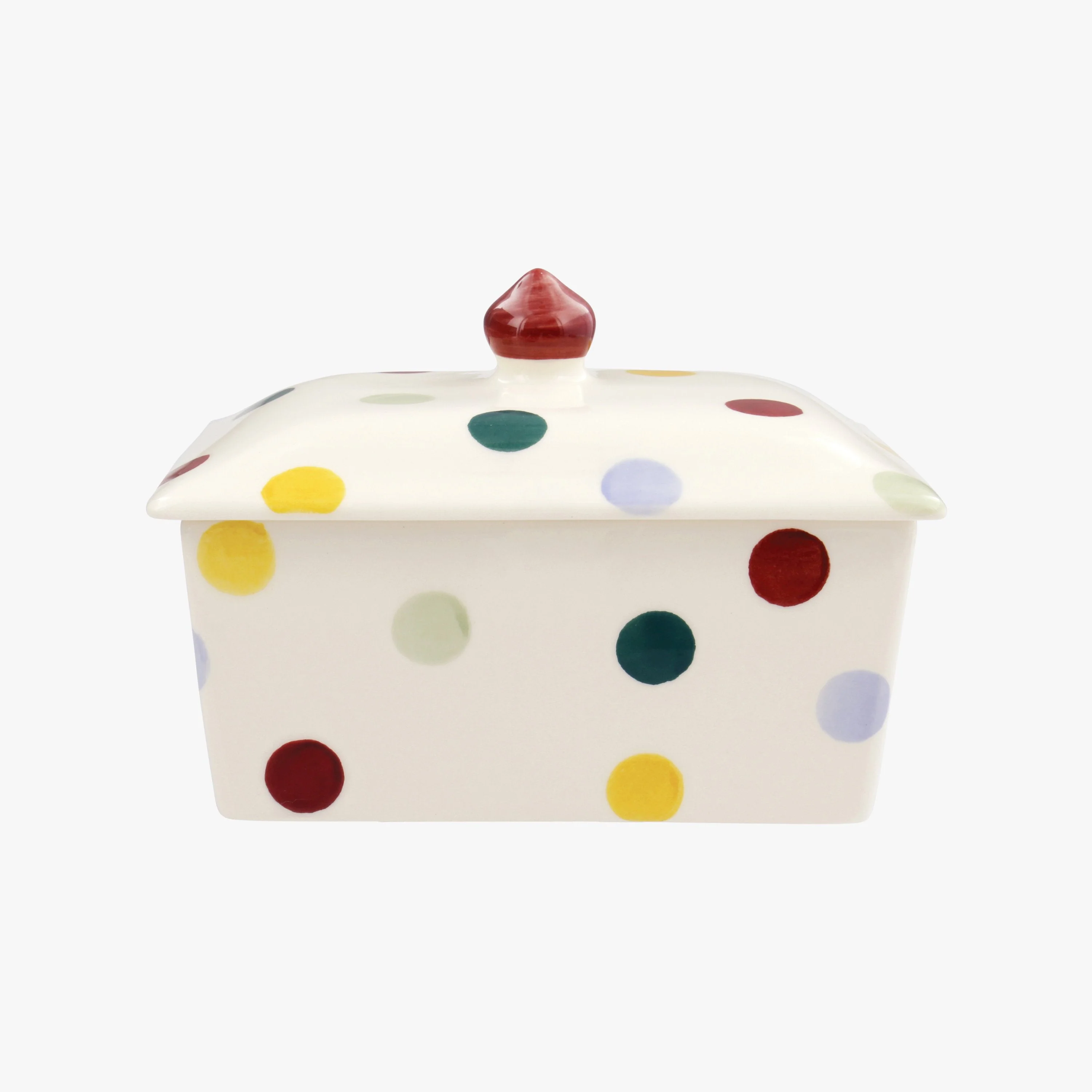 Seconds Polka Dot Small Butter Dish - Image 3