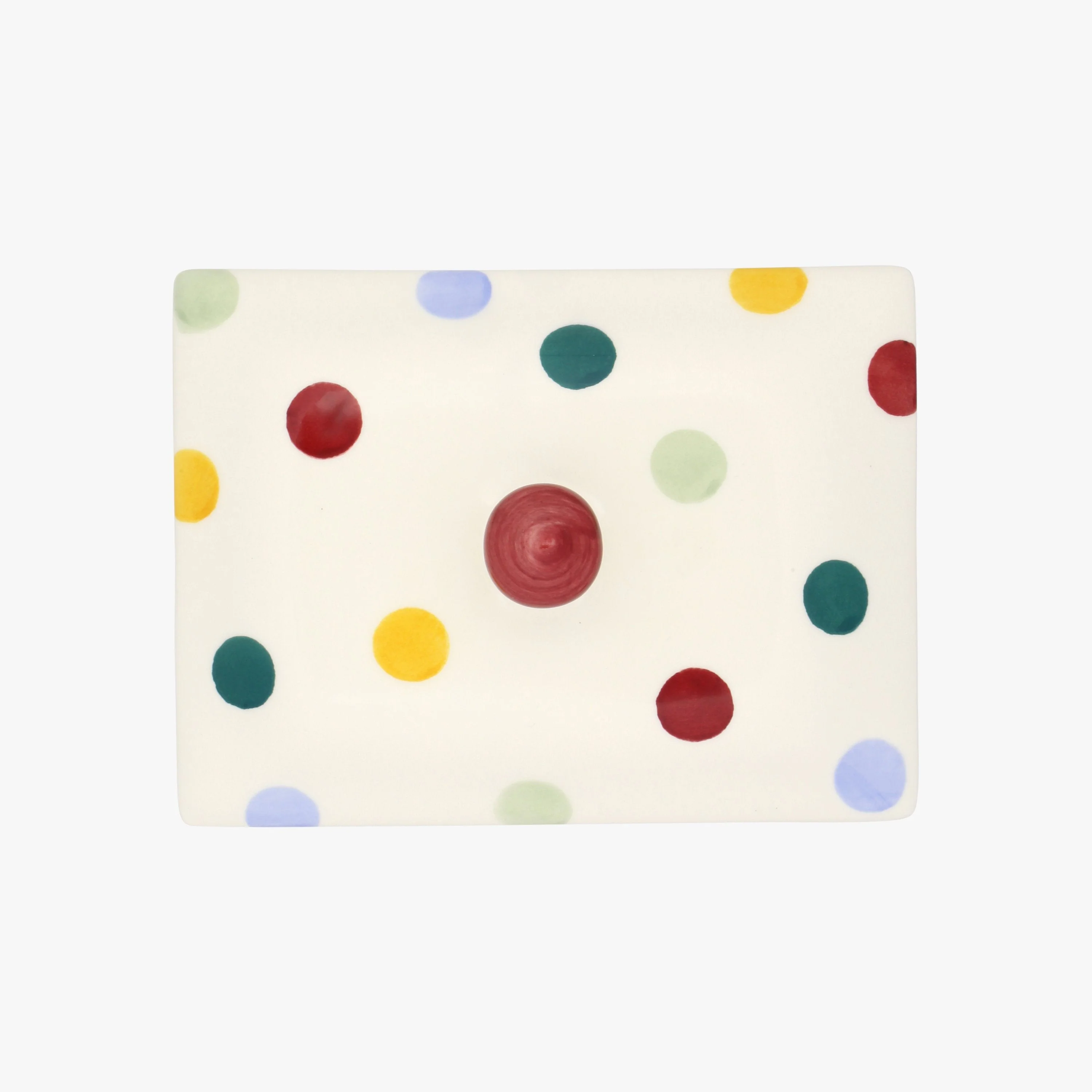 Seconds Polka Dot Small Butter Dish - Image 4