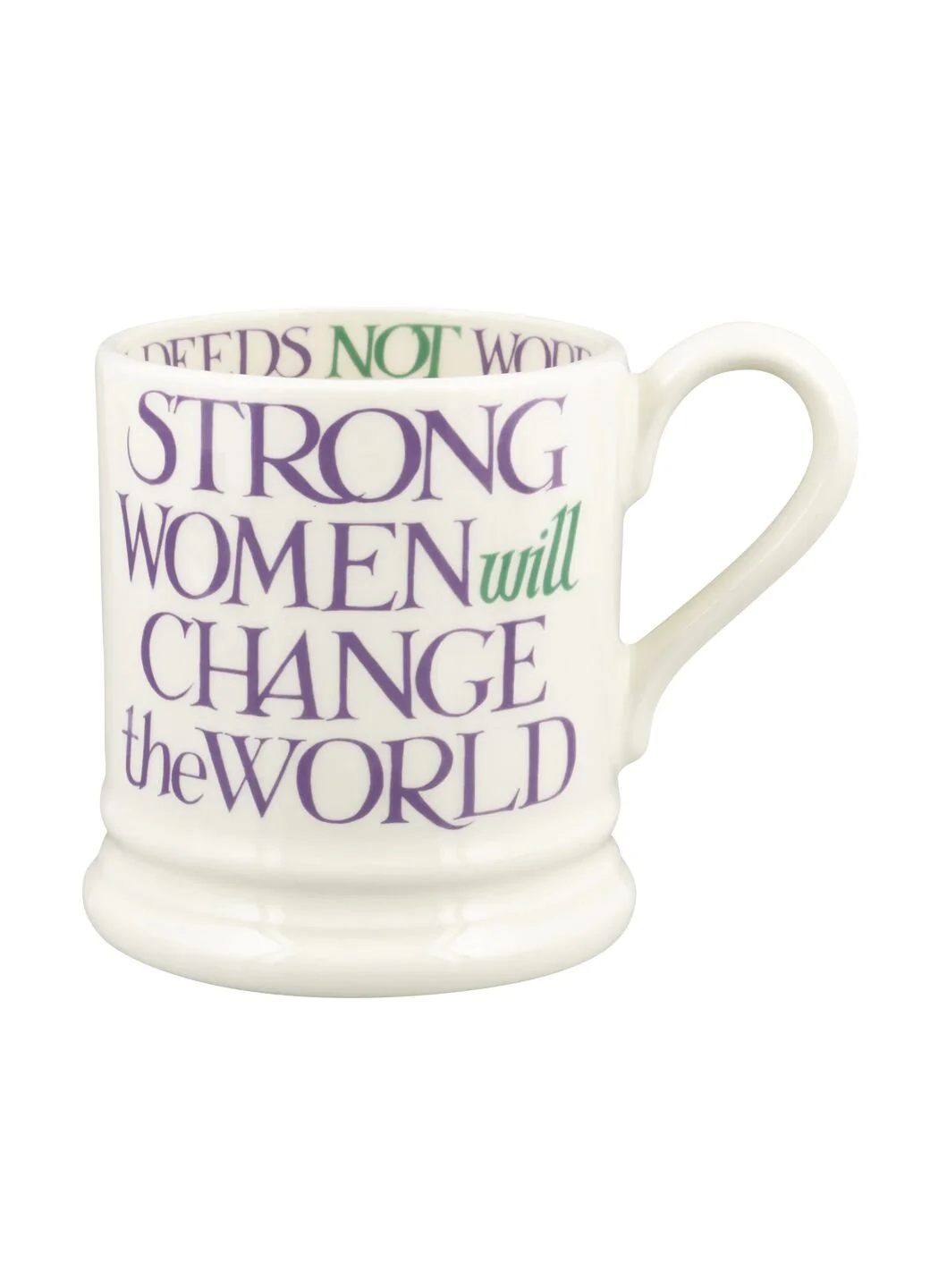 Seconds Purple Toast Change Our World 1/2 Pint Mug - Image 2