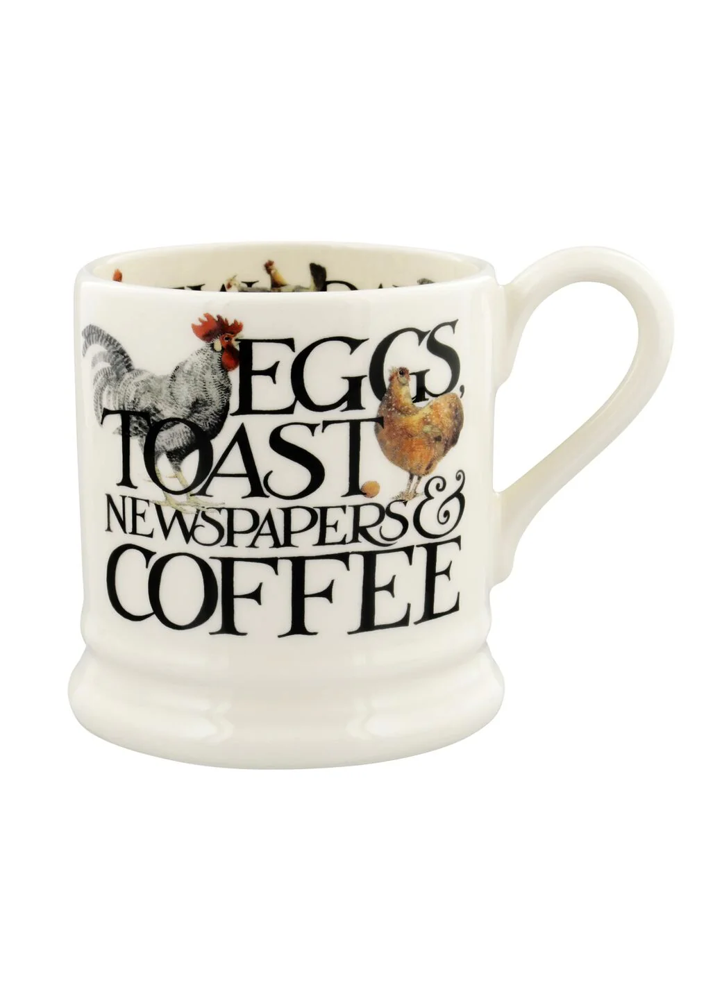 Seconds Rise & Shine Eggs & Toast 1/2 Pint Mug - Image 2