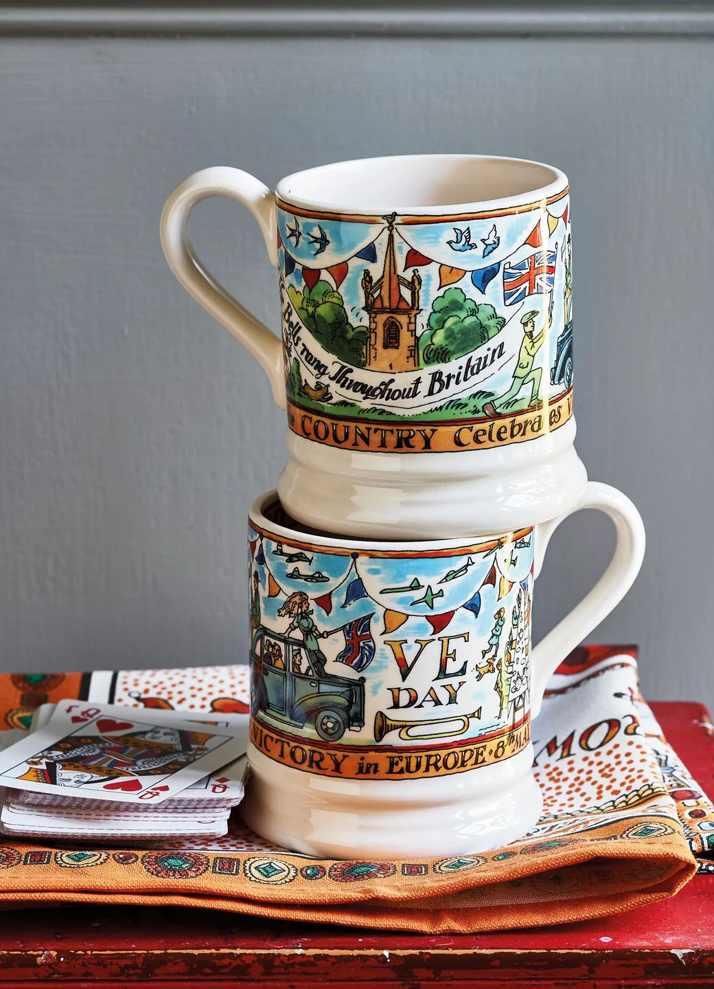 Seconds VE Day Anniversary 1/2 Pint Mug - Image 6