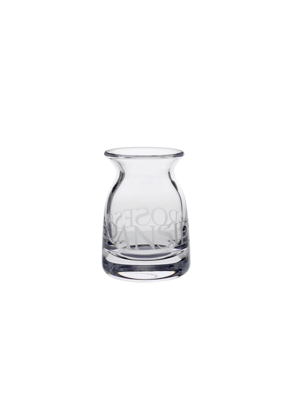 Black Toast Small Crystal Glass Vase - Image 4