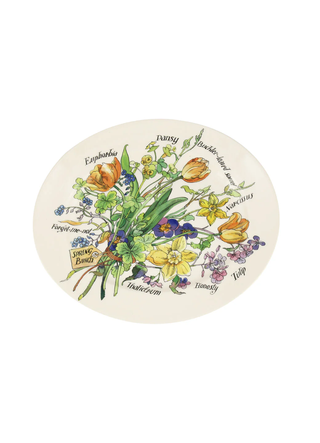 Spring Bunch Medium Oval Platter - Image 2